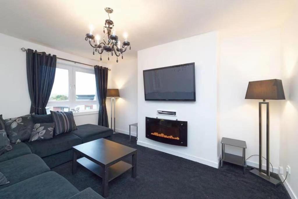 Light-Luxury Flat Apartment Glasgow Luaran gambar